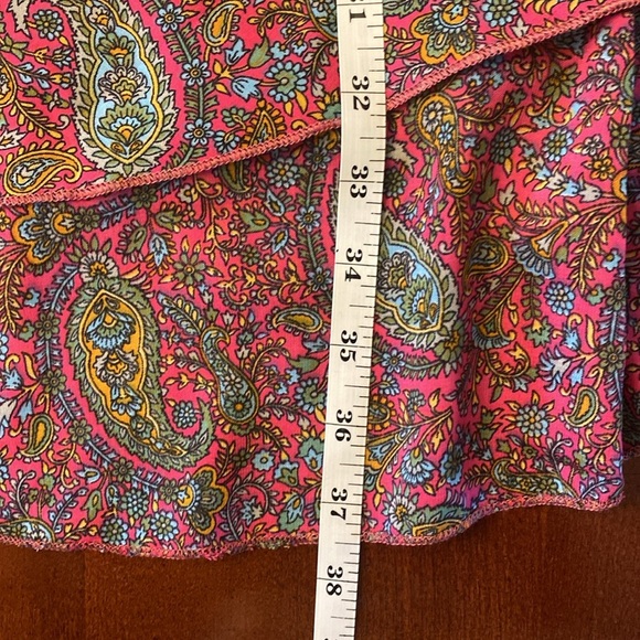 Bohemian Small Paisley Dress Flowy - Picture 9 of 9